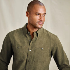 Men's Tech Chambray Long-Sleeve Work Shirt / Orvis