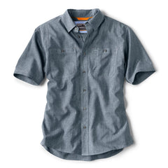 Men's Tech Chambray Short-Sleeve Work Shirt / Orvis