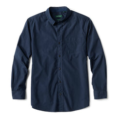 Garment-Dyed Poplin Long-Sleeve Shirt / Orvis