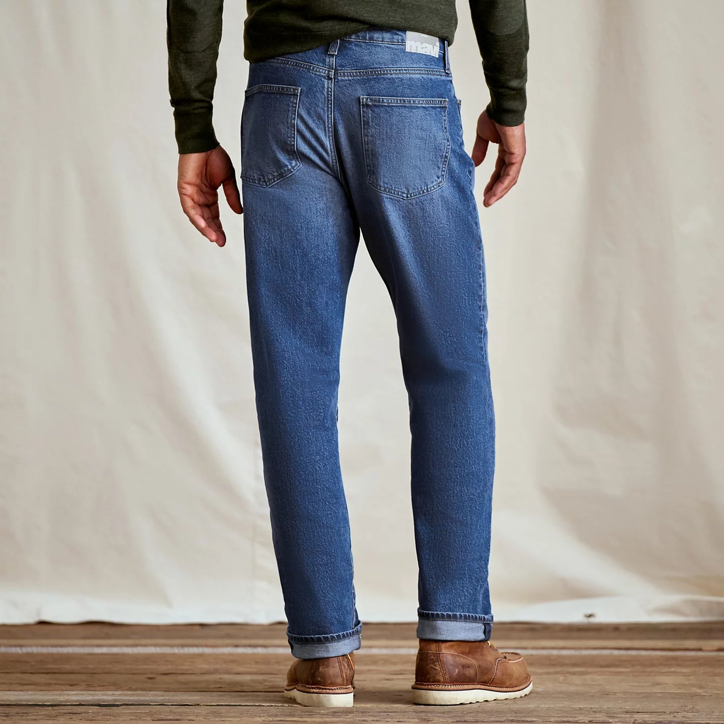 Mavi® Marcel Classic Blue Loose Straight-Leg Jeans / Orvis