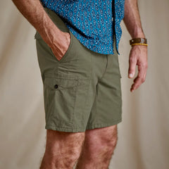 Men's 1856 Stretch Poplin Cargo Shorts / Orvis