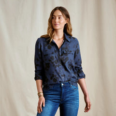 Washable Silk Long-Sleeve Shirt / Orvis