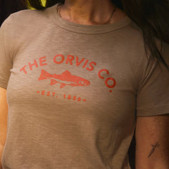 Bromley Slub Graphic Crewneck Tee / Orvis