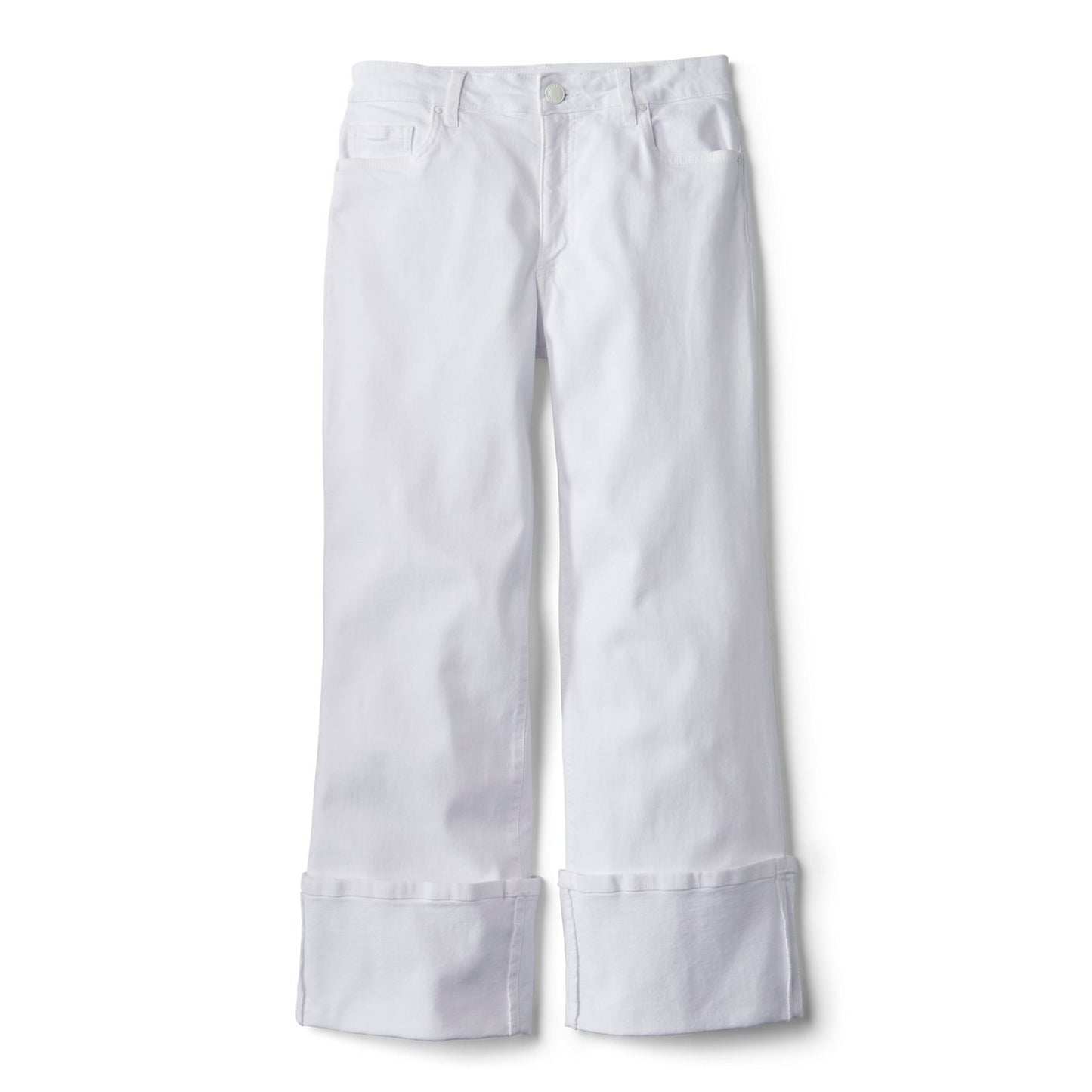 Kut from the Kloth® Charlotte High-Rise Wide-Leg Cuffed Jeans / Orvis