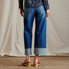 Kut from the Kloth® Sienna High-Rise Cuffed Wide-Leg Jeans / Orvis