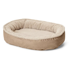 Orvis ComfortFill-Eco™ Wraparound Dog Bed with Fleece / Orvis