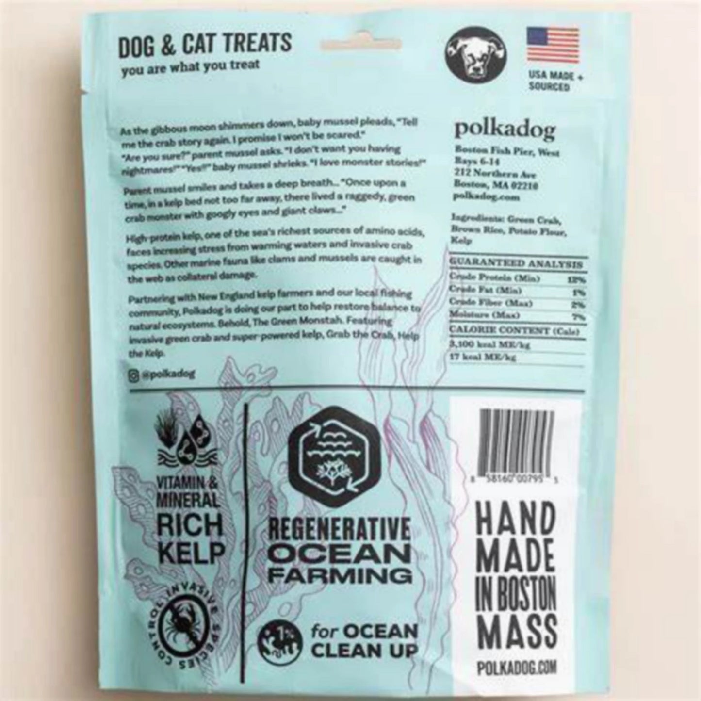 Polkadog Green Monstah Bones / Orvis