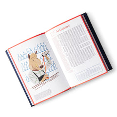Leather-Bound United States Of Cocktails Book / Orvis