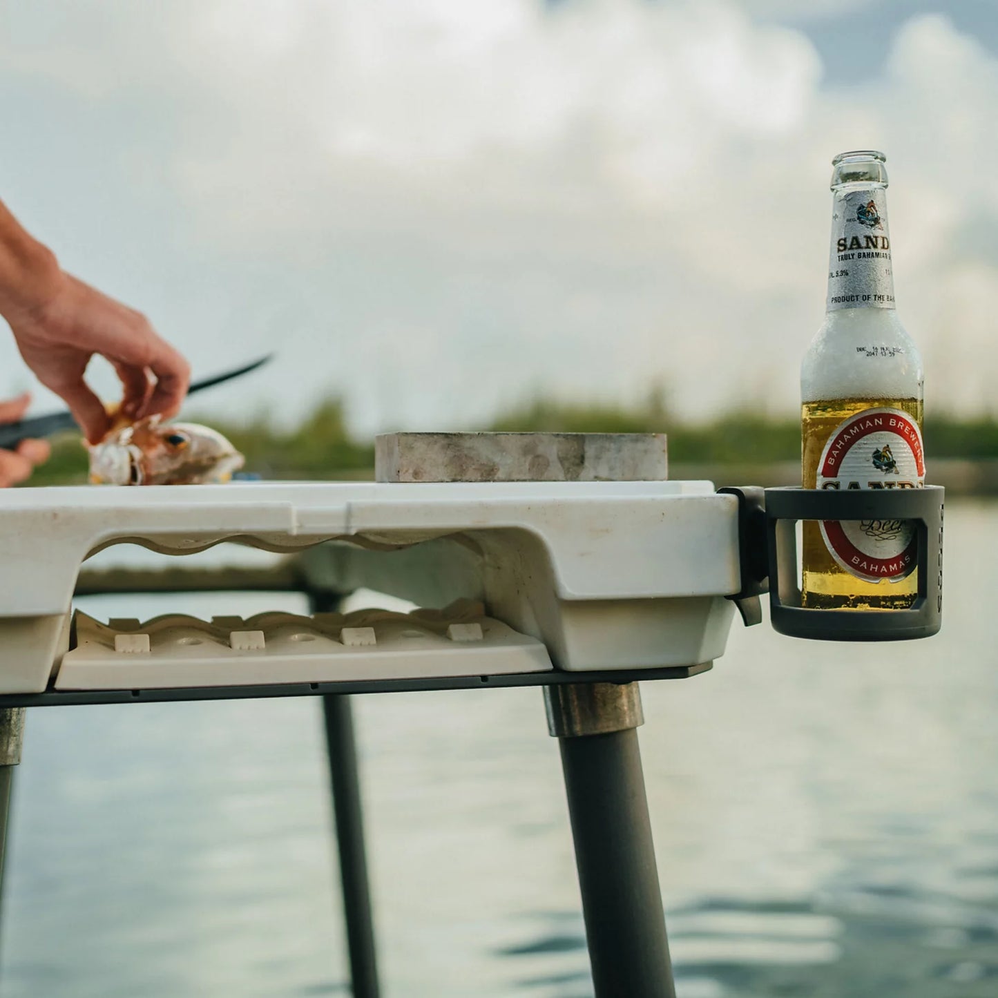 PECOS Outdoor Table Beverage Holder / Orvis