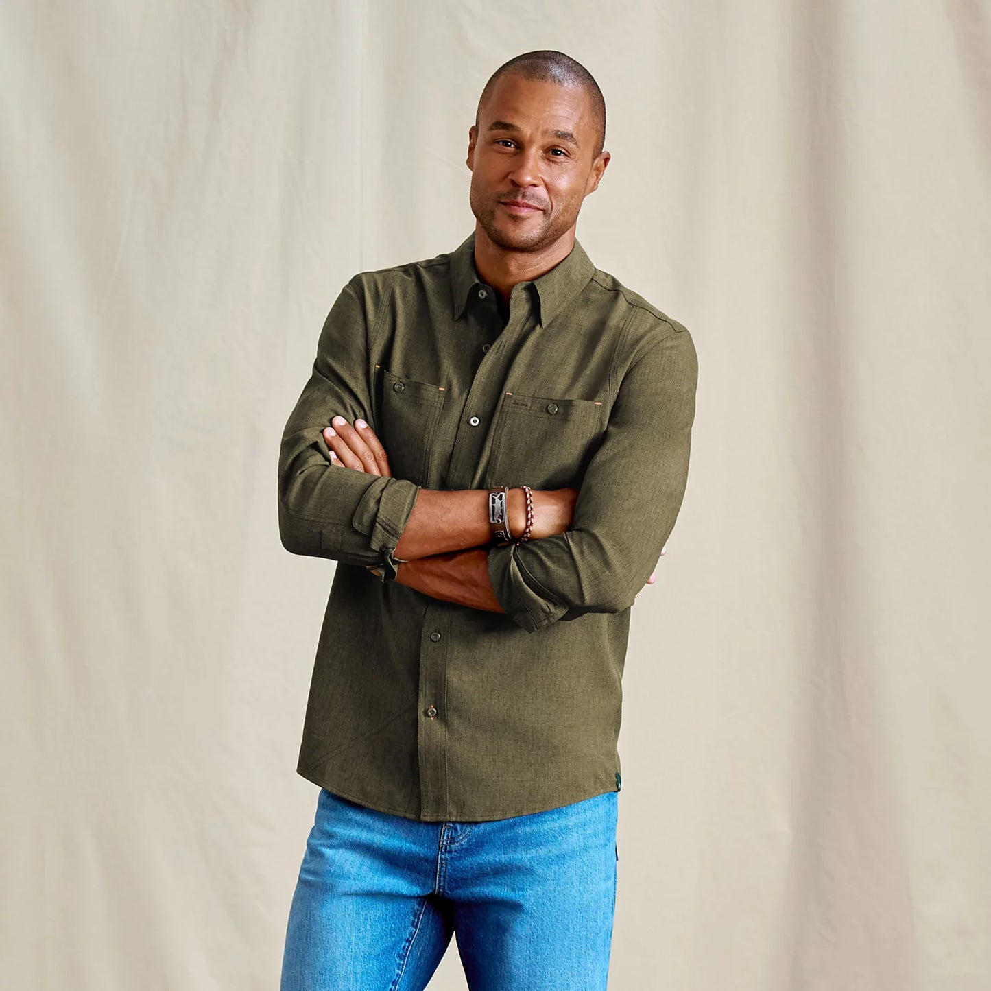 Men's Tech Chambray Long-Sleeve Work Shirt / Orvis