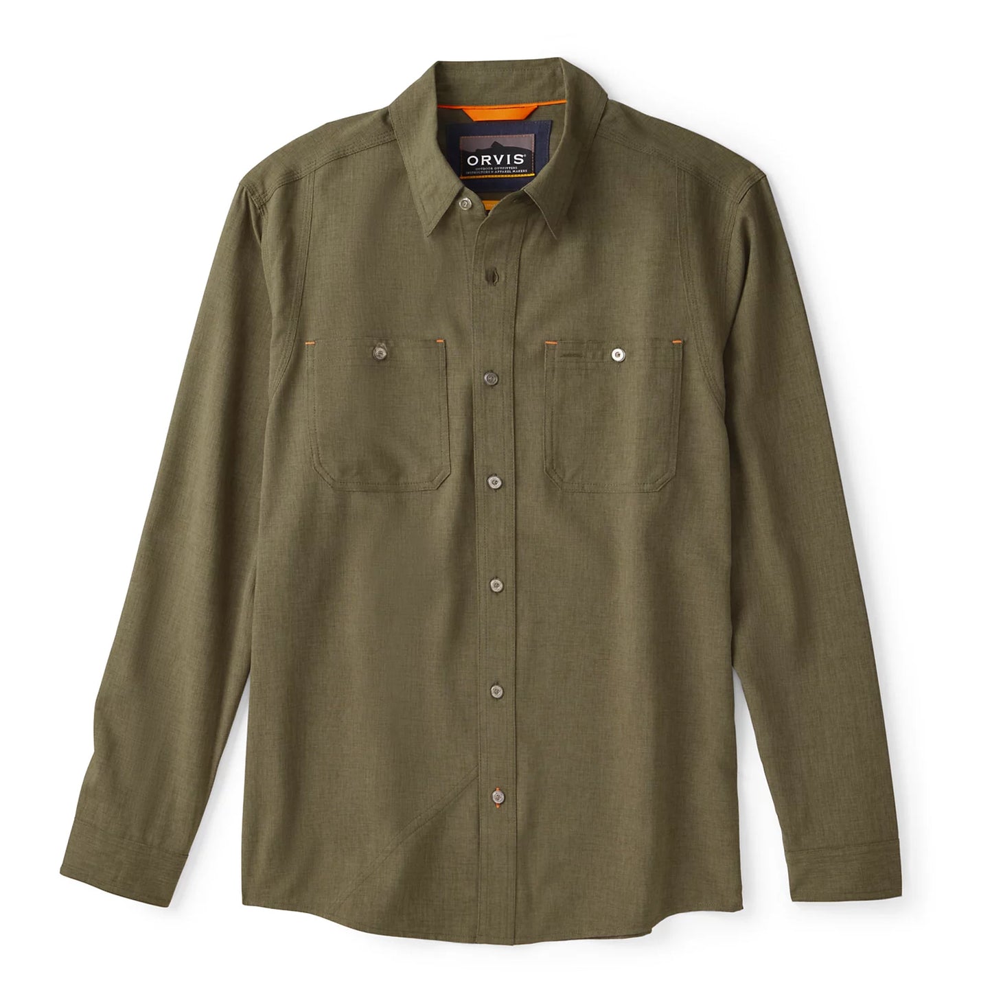 Men's Tech Chambray Long-Sleeve Work Shirt / Orvis