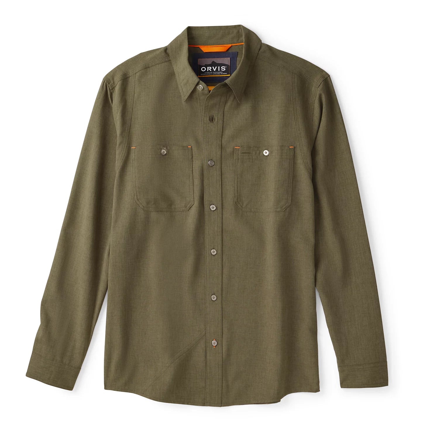 Men's Tech Chambray Long-Sleeve Work Shirt / Orvis