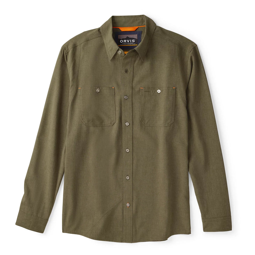 Men's Tech Chambray Long-Sleeve Work Shirt / Orvis