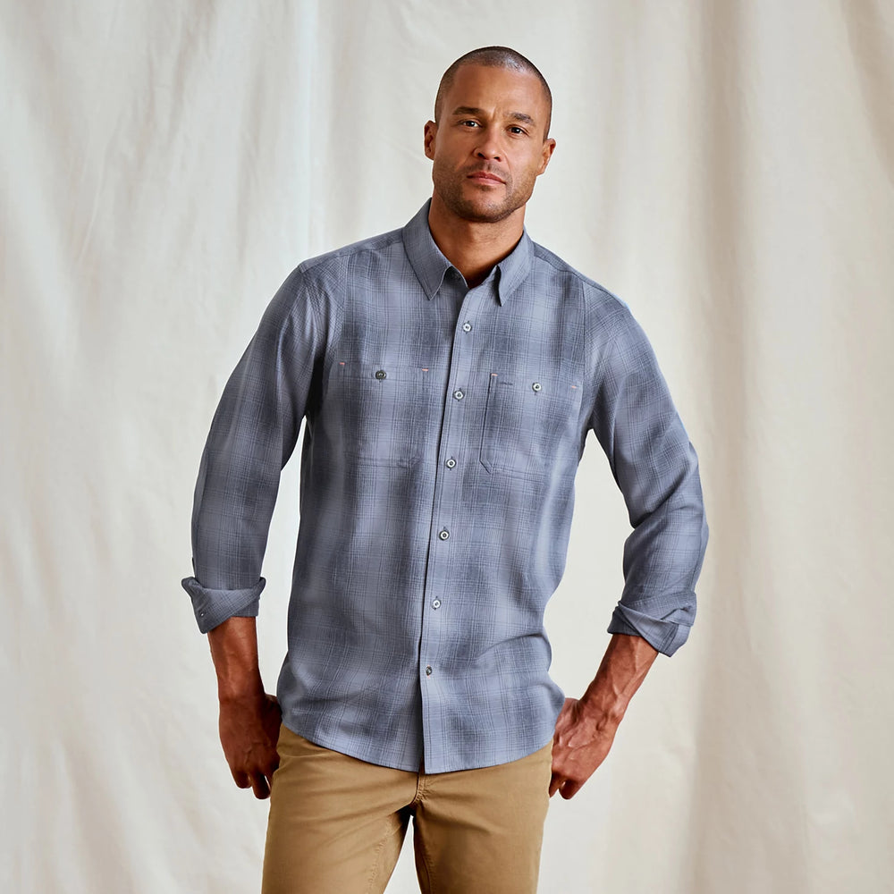 BLUE HAZE/TRUE NAVY PLAID,S