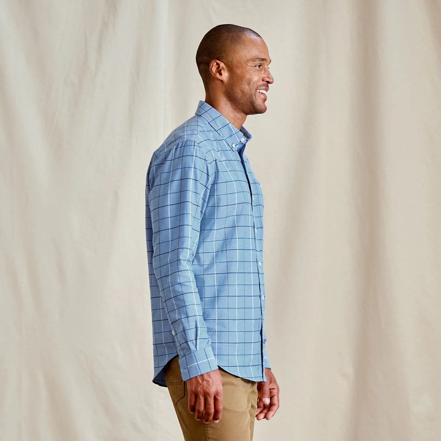 Country Twill Long-Sleeve Button-Down Shirt / Orvis