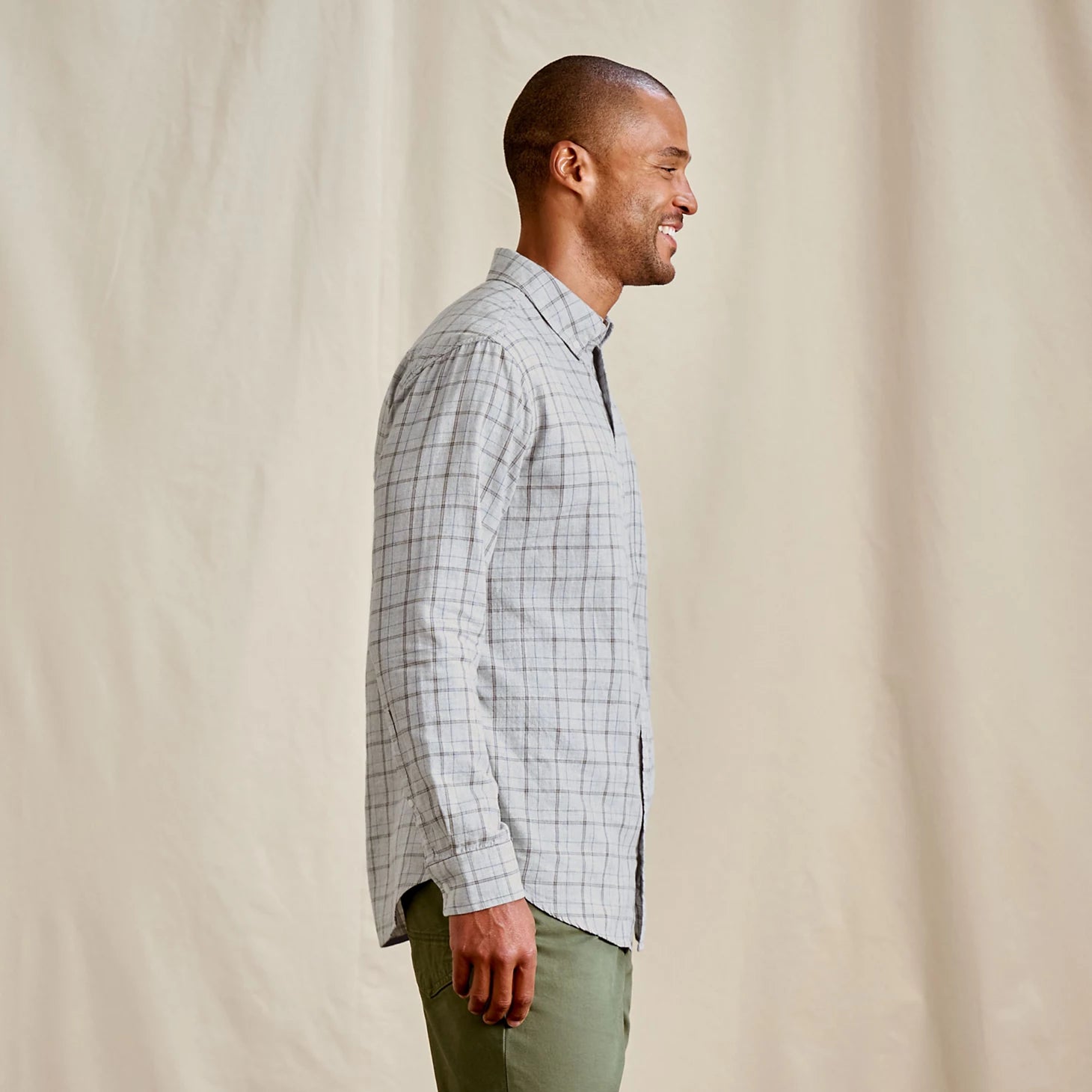 Men's Sunderland Brushed Twill Long-Sleeve Shirt / Orvis