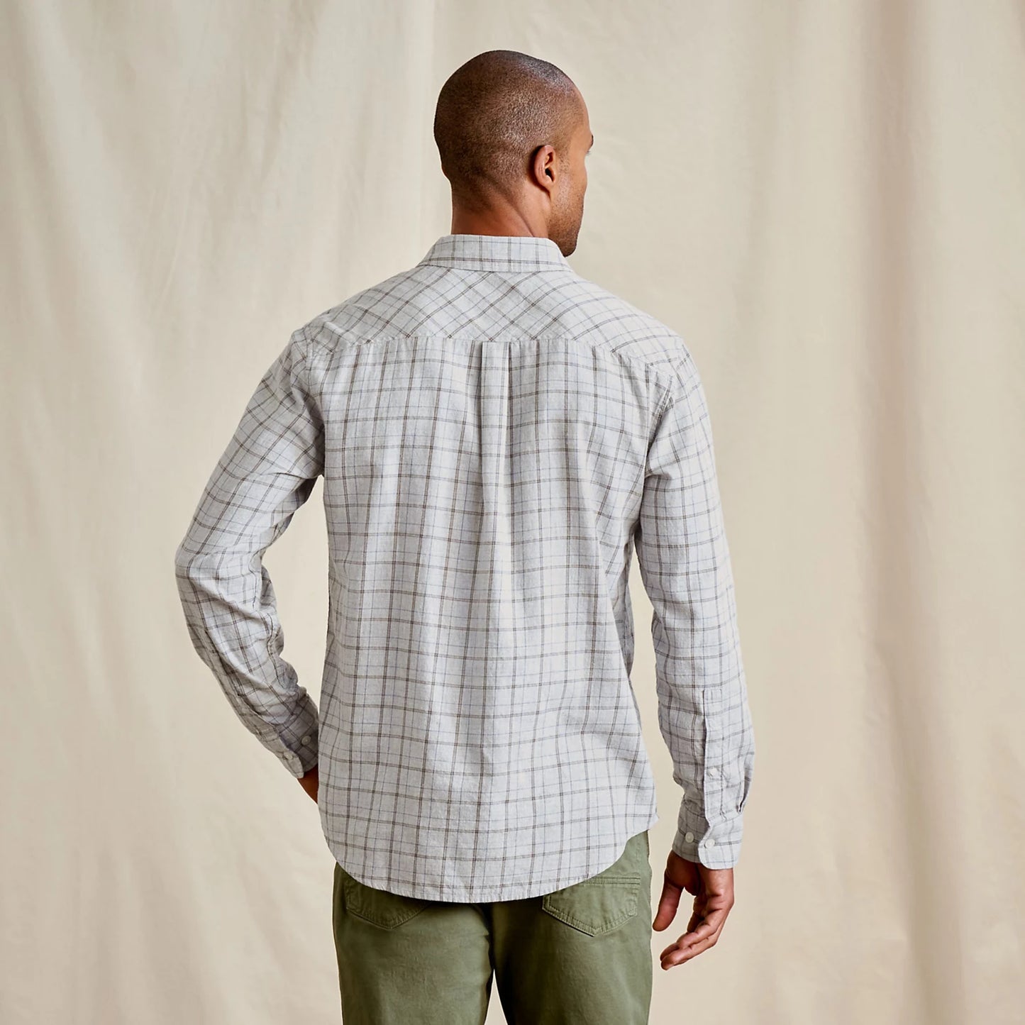 Men's Sunderland Brushed Twill Long-Sleeve Shirt / Orvis