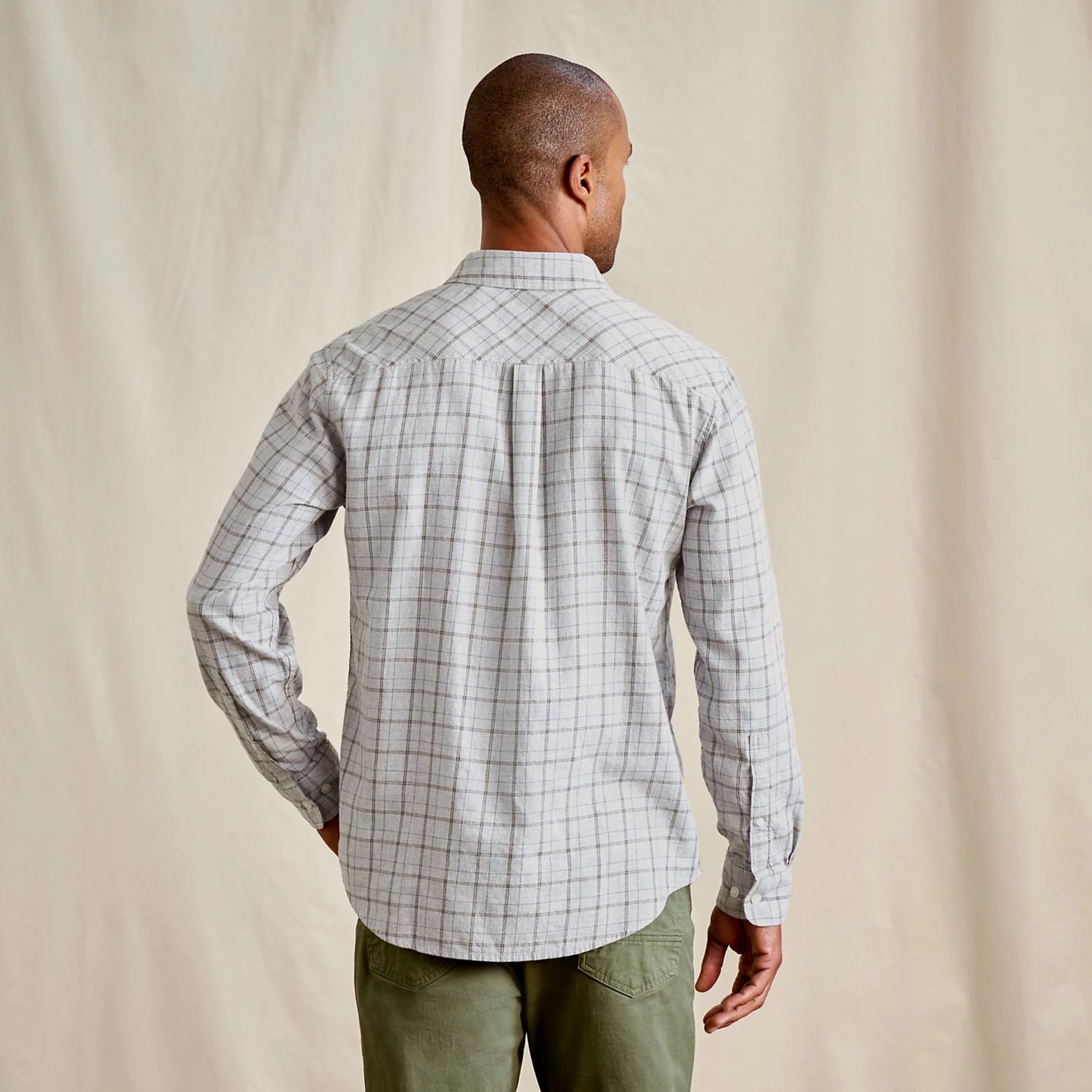 Men's Sunderland Brushed Twill Long-Sleeve Shirt / Orvis