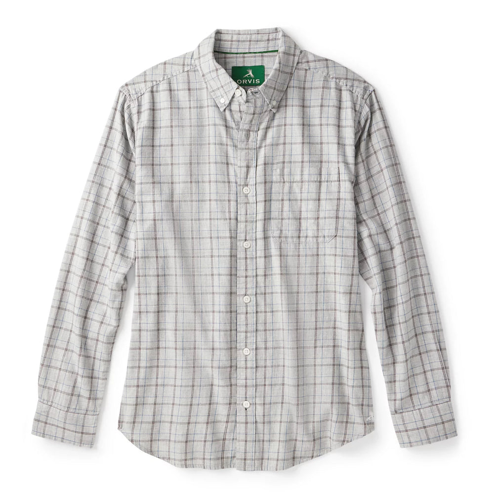 Men's Sunderland Brushed Twill Long-Sleeve Shirt / Orvis