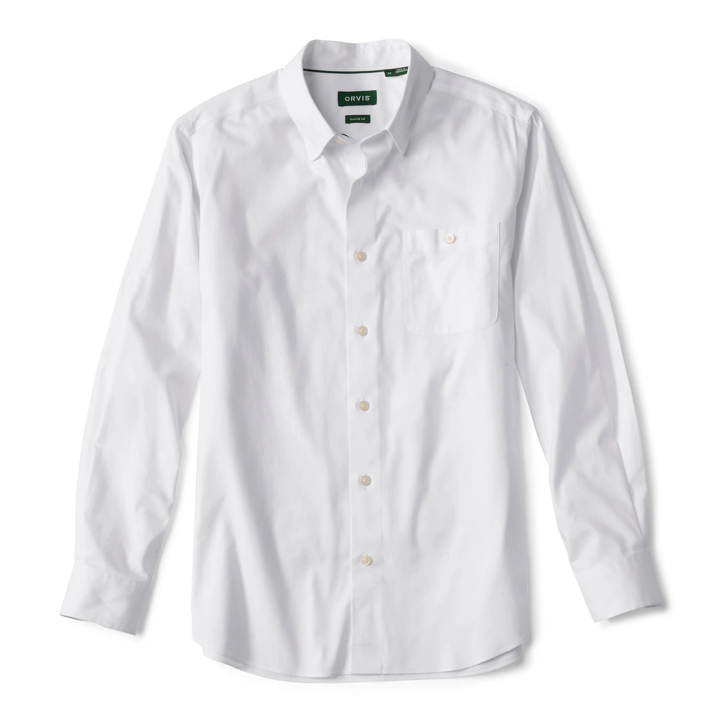 No-Work Twill Long-Sleeve Shirt / Orvis