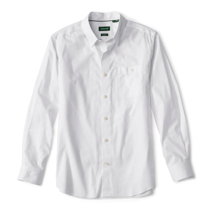 No-Work Twill Long-Sleeve Shirt / Orvis