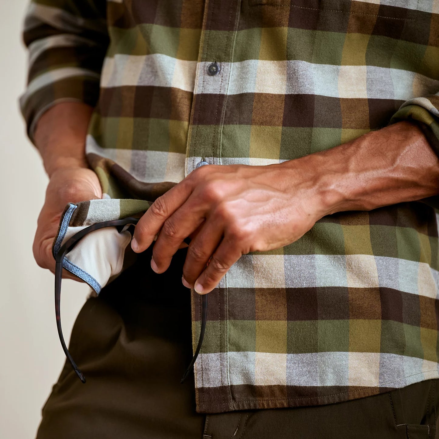 Flat Creek Tech Flannel Shirt / Orvis