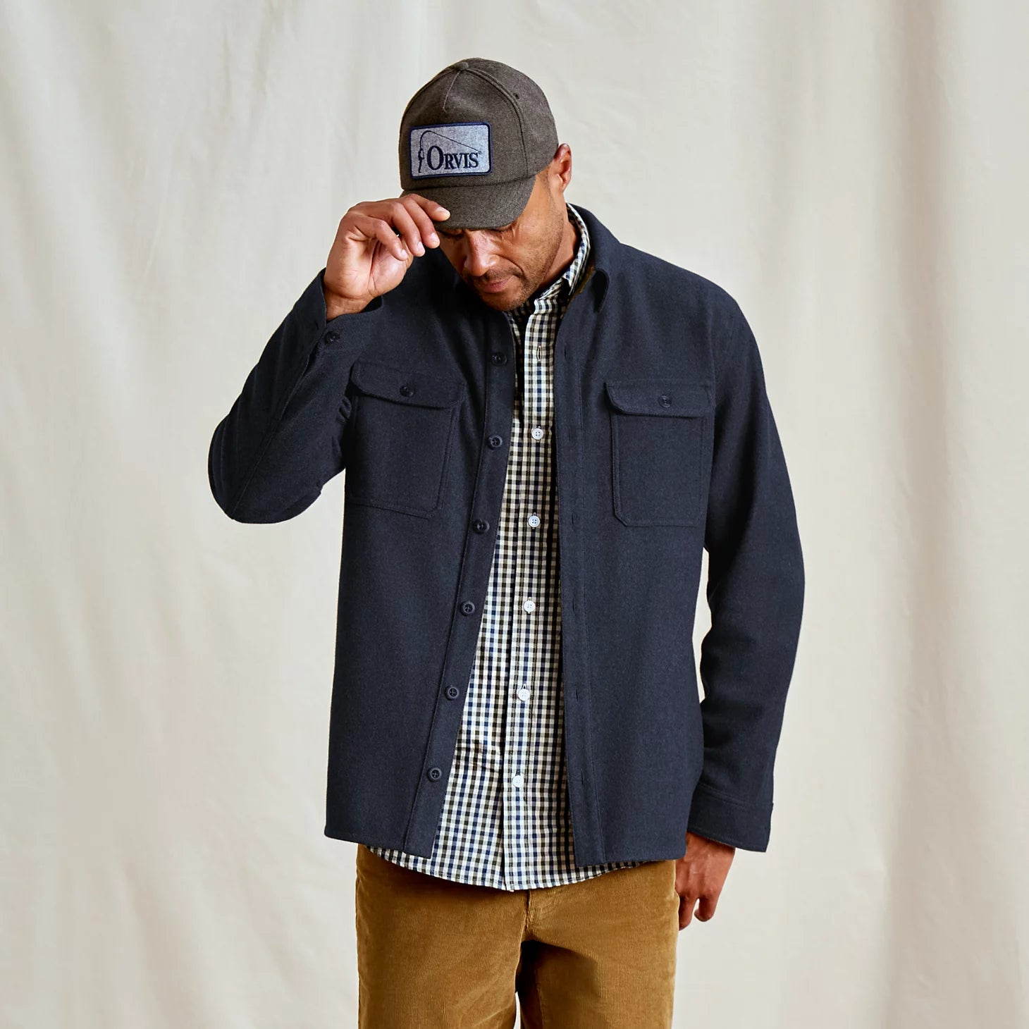 Lightweight Wool Shirt Jacket / Orvis