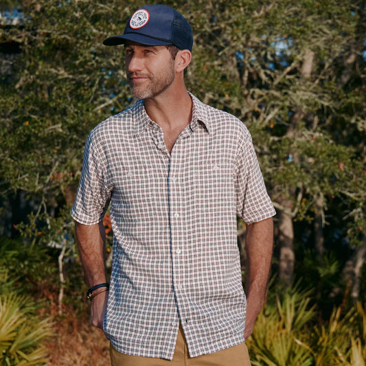 Hemp/TENCEL™ Short-Sleeve Shirt / Orvis