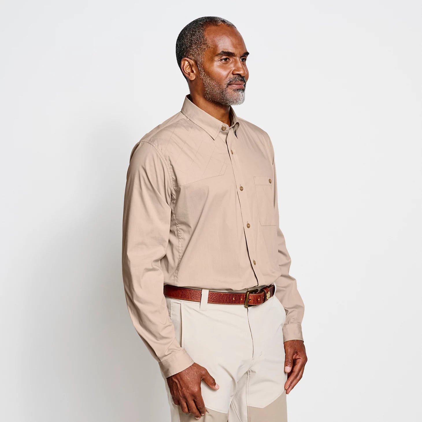 Men's Featherweight Long-Sleeved Shooting Shirt / Orvis