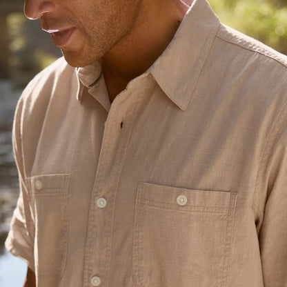 Hemp/TENCEL™ Short-Sleeve Shirt / Orvis
