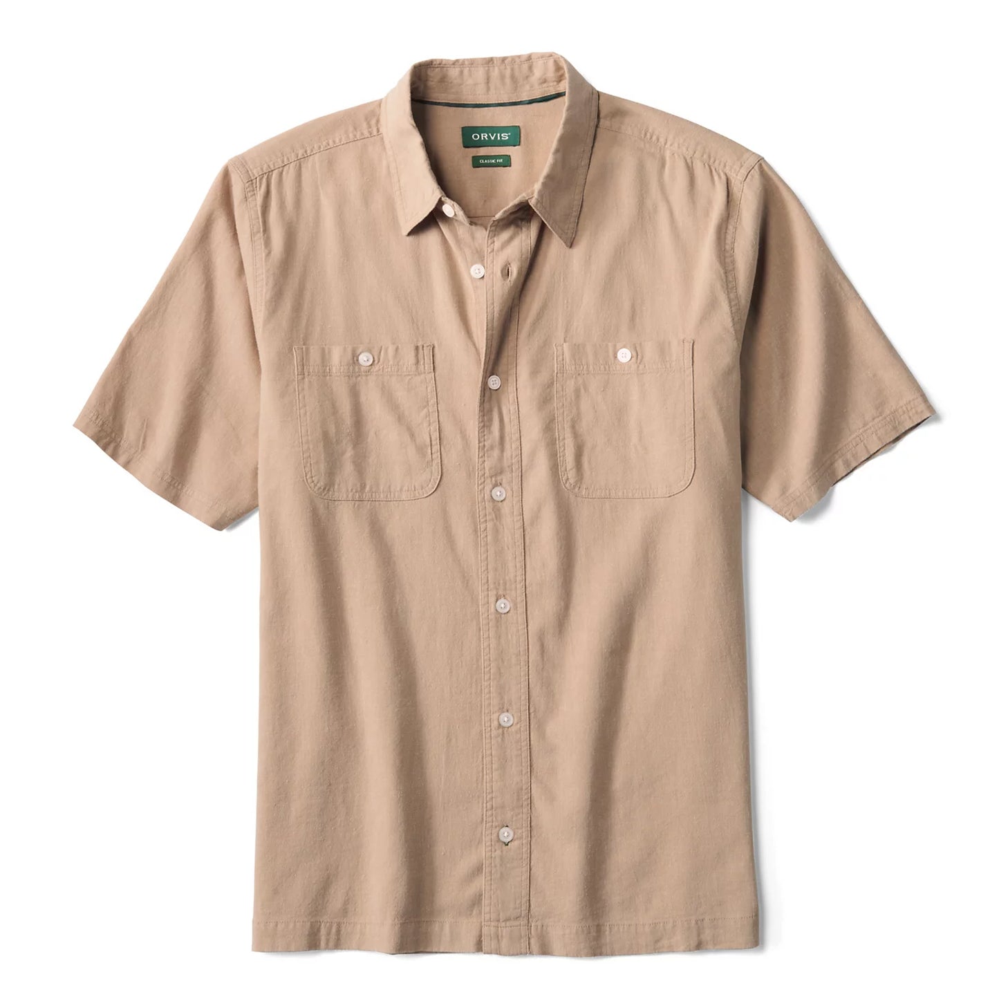 Hemp/TENCEL™ Short-Sleeve Shirt / Orvis