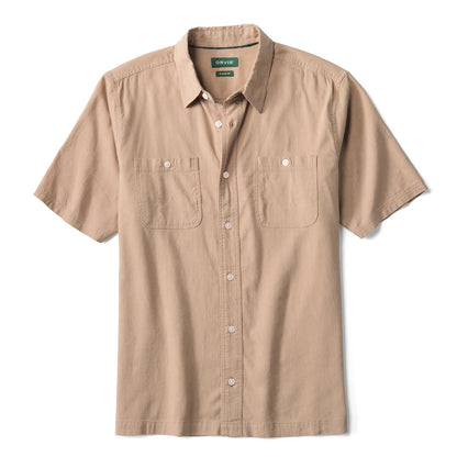 Hemp/TENCEL™ Short-Sleeve Shirt / Orvis