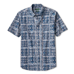 Men's Heritage Poplin Printed Short-Sleeve Shirt / Orvis