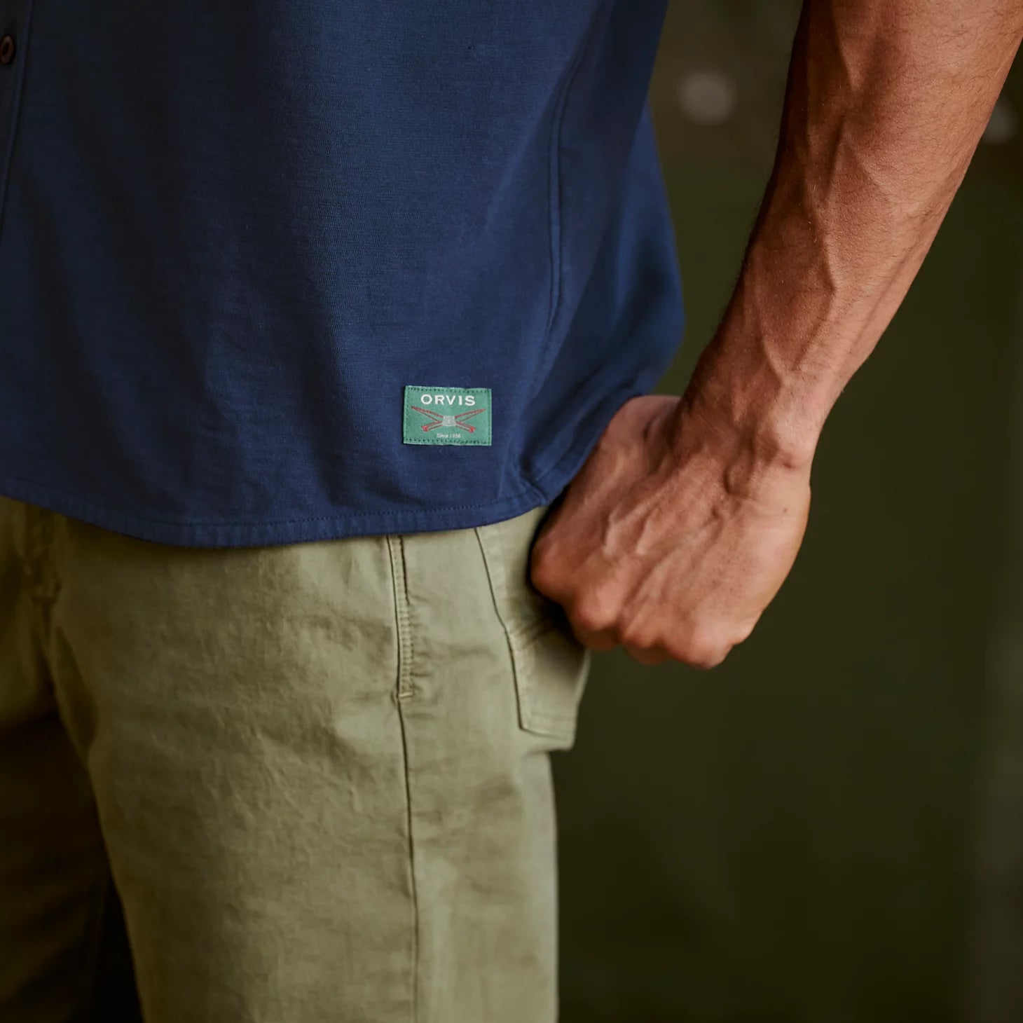 Men's Bromley Knit Button-Down Short-Sleeve Shirt / Orvis