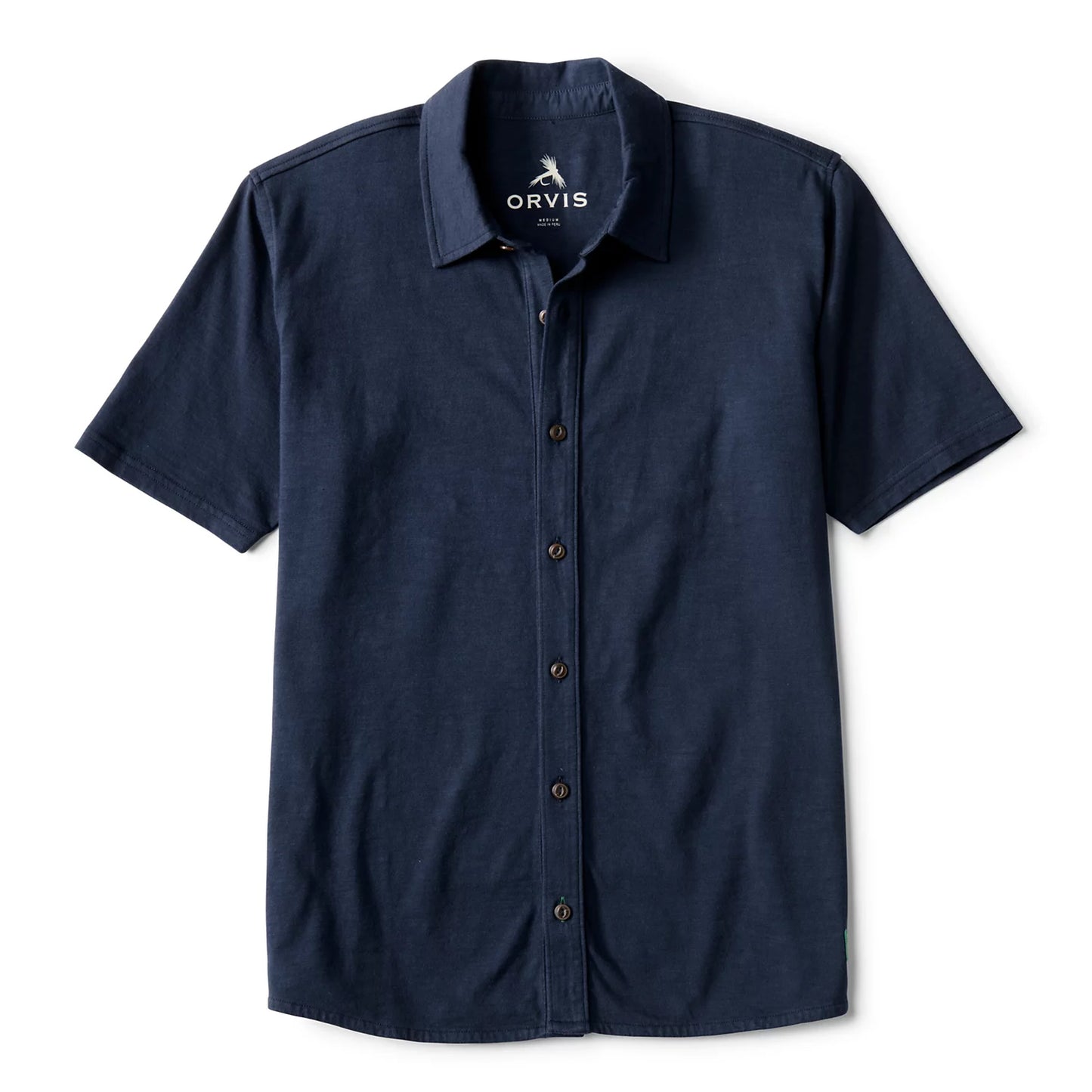 Men's Bromley Knit Button-Down Short-Sleeve Shirt / Orvis