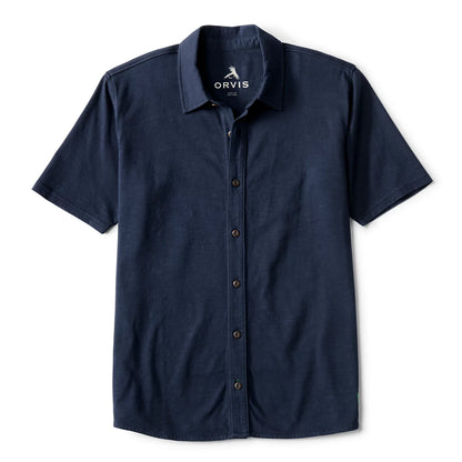 Men's Bromley Knit Button-Down Short-Sleeve Shirt / Orvis