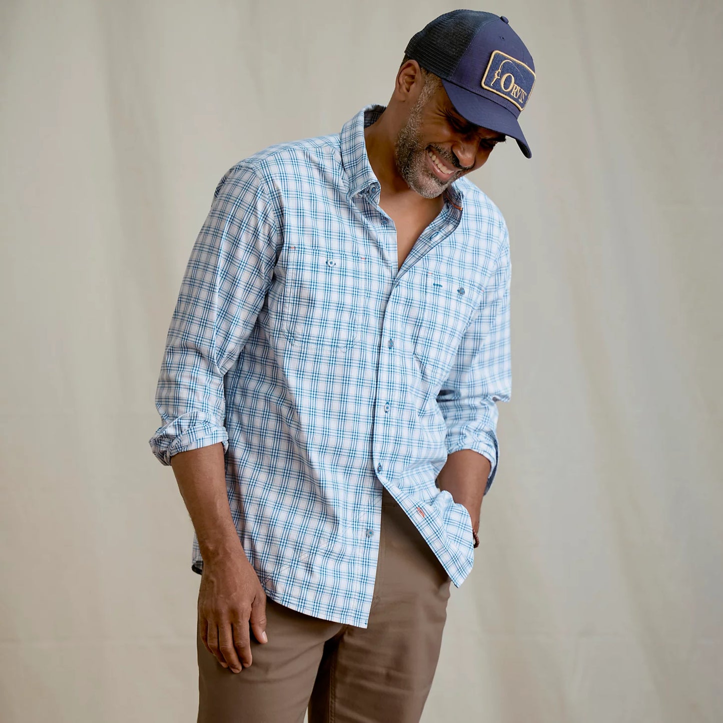 PACIFIC BLUE PLAID,S