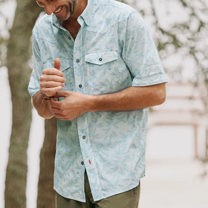 Men's River Guide Printed Short-Sleeve Western Shirt 2.0 / Orvis