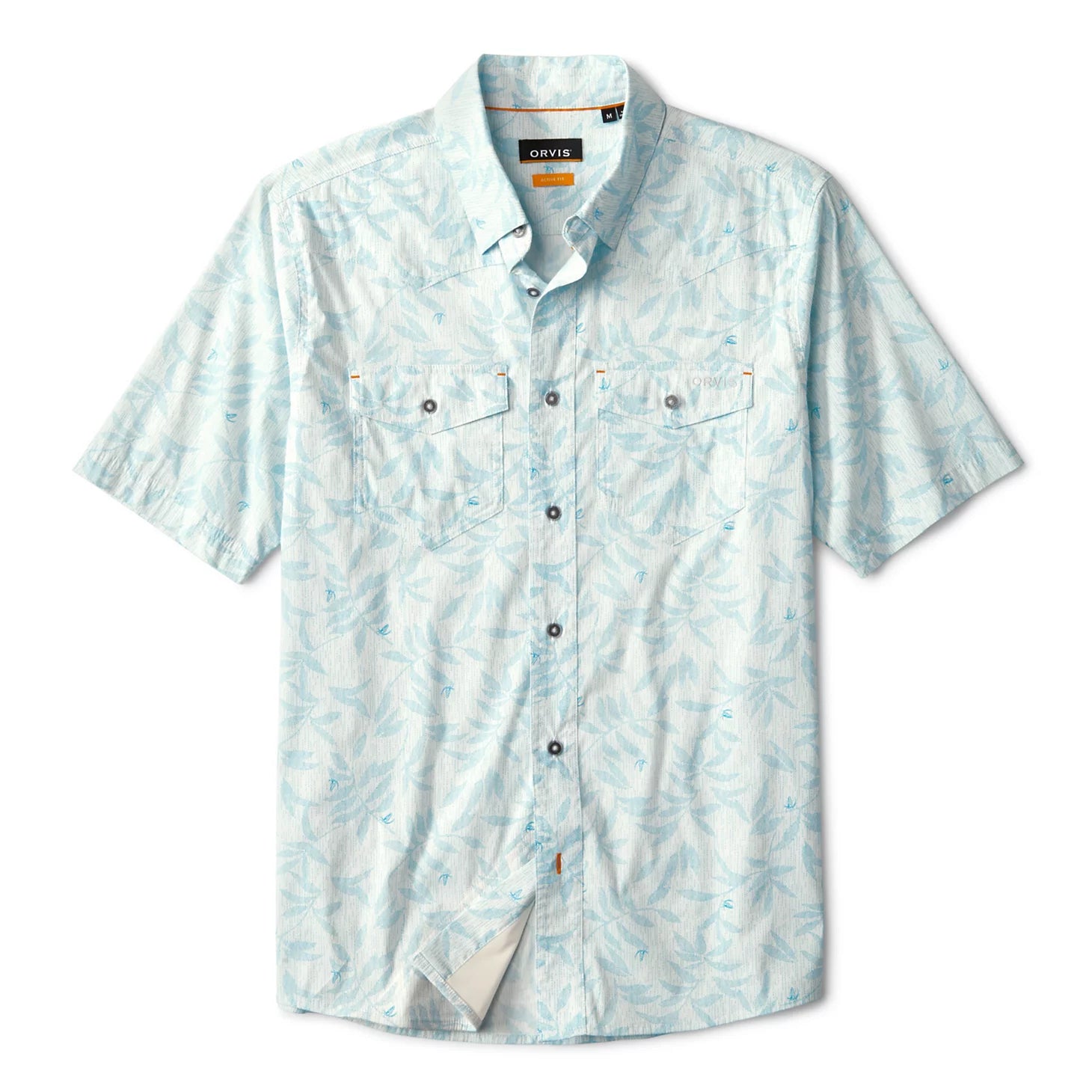 Men's River Guide Printed Short-Sleeve Western Shirt 2.0 / Orvis