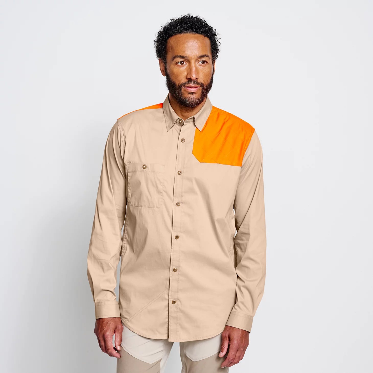 Men's Left-Hand Long-Sleeve Featherweight Shooting Shirt / Orvis