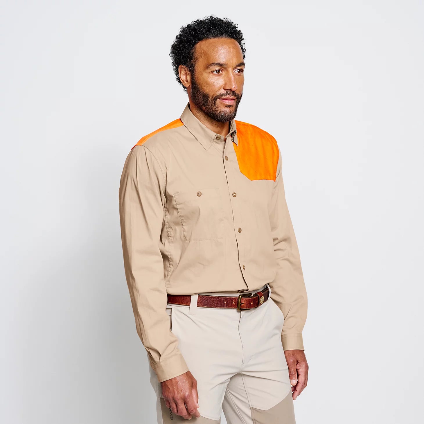 Men's Left-Hand Long-Sleeve Featherweight Shooting Shirt / Orvis
