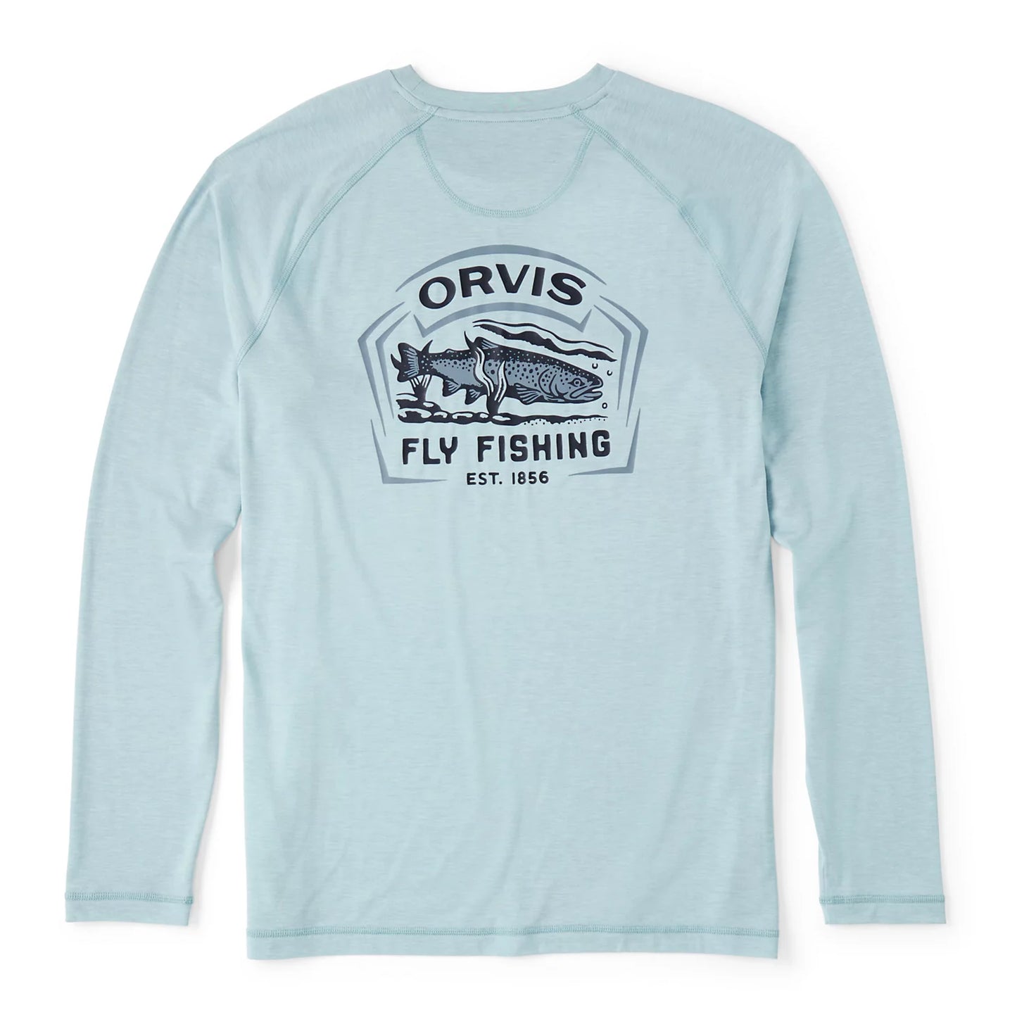 Men's DriCast™ Long-Sleeve Graphic Crew / Orvis