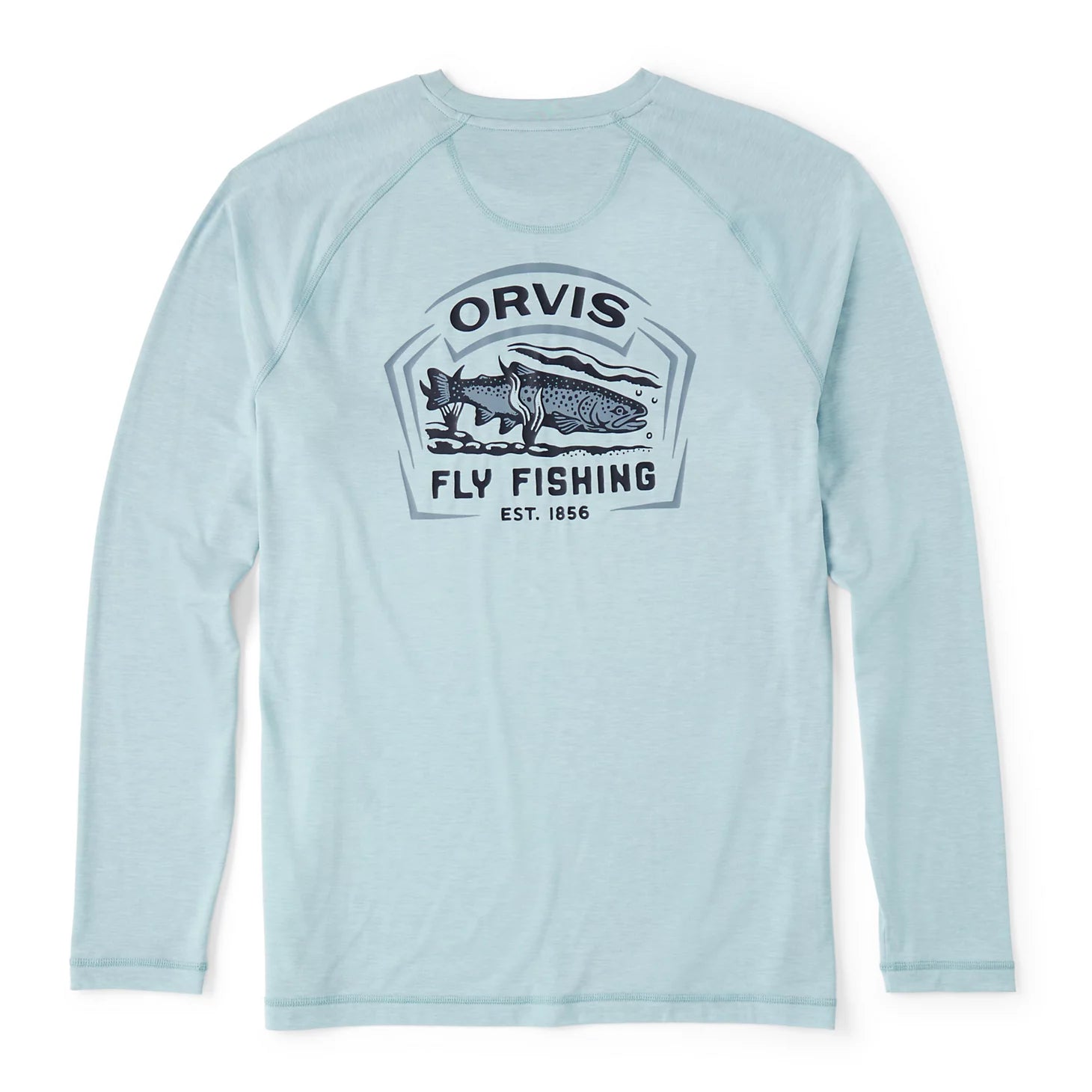 Men's DriCast™ Long-Sleeve Graphic Crew / Orvis