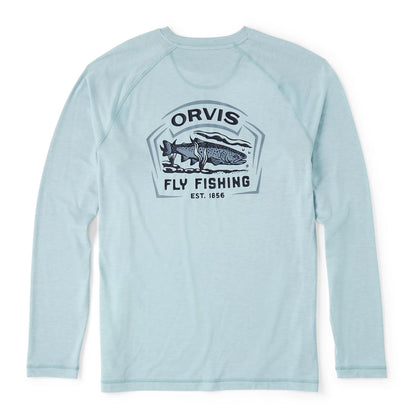 Men's DriCast™ Long-Sleeve Graphic Crew / Orvis