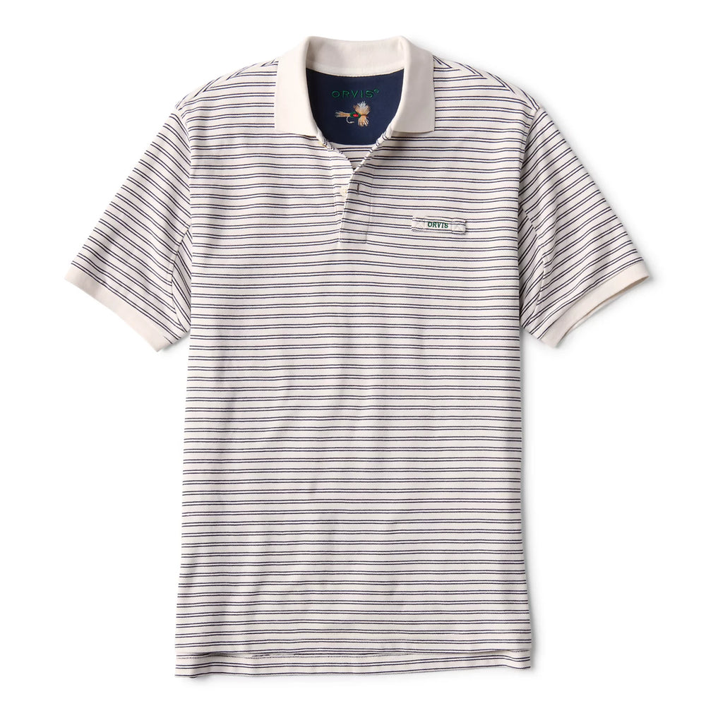 SNOW/TRUE NAVY STRIPE,S