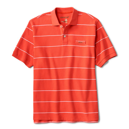 PAPAYA/SNOW STRIPE,S