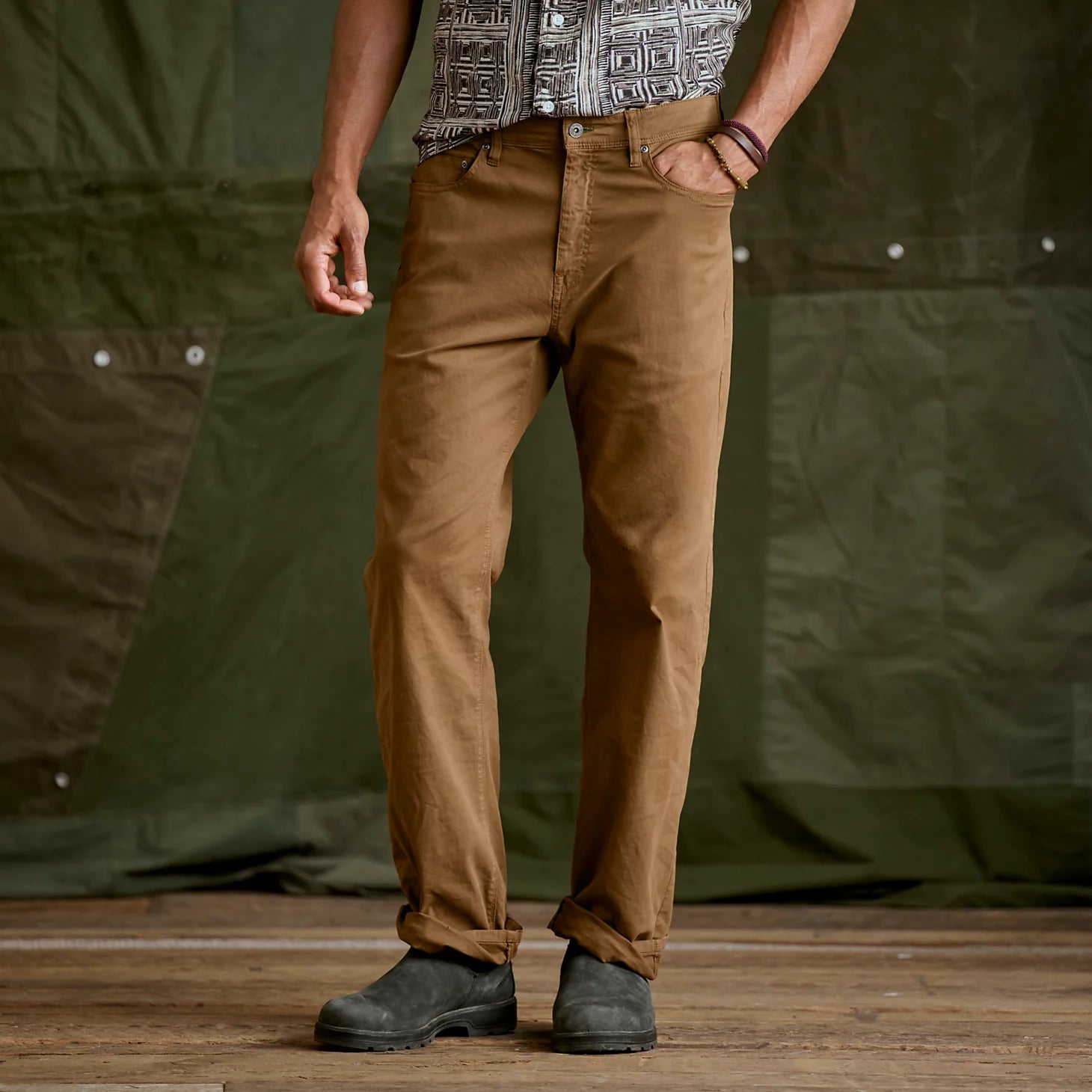 Men's 1856 Stretch Twill 5-Pocket Pants / Orvis