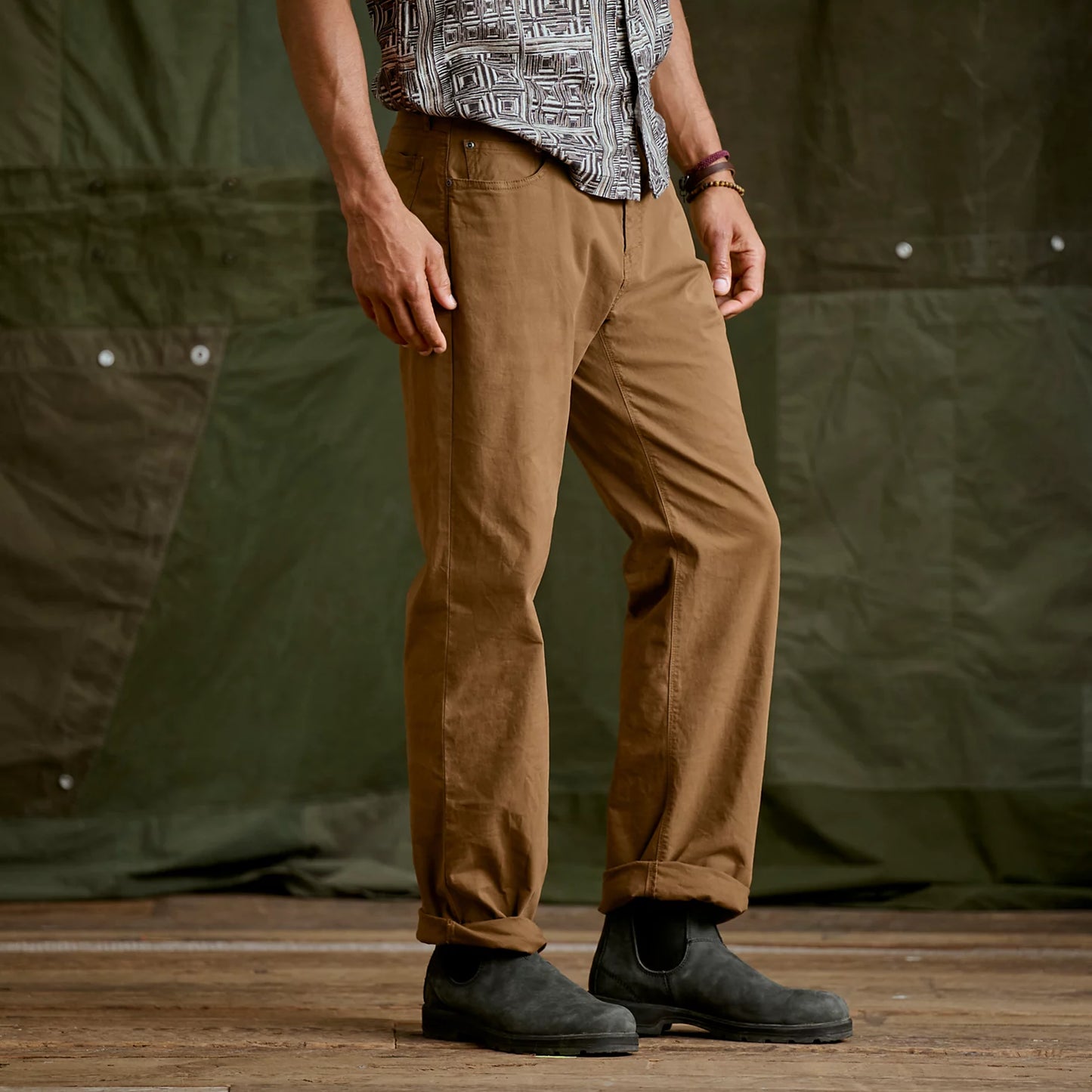 Men's 1856 Stretch Twill 5-Pocket Pants / Orvis