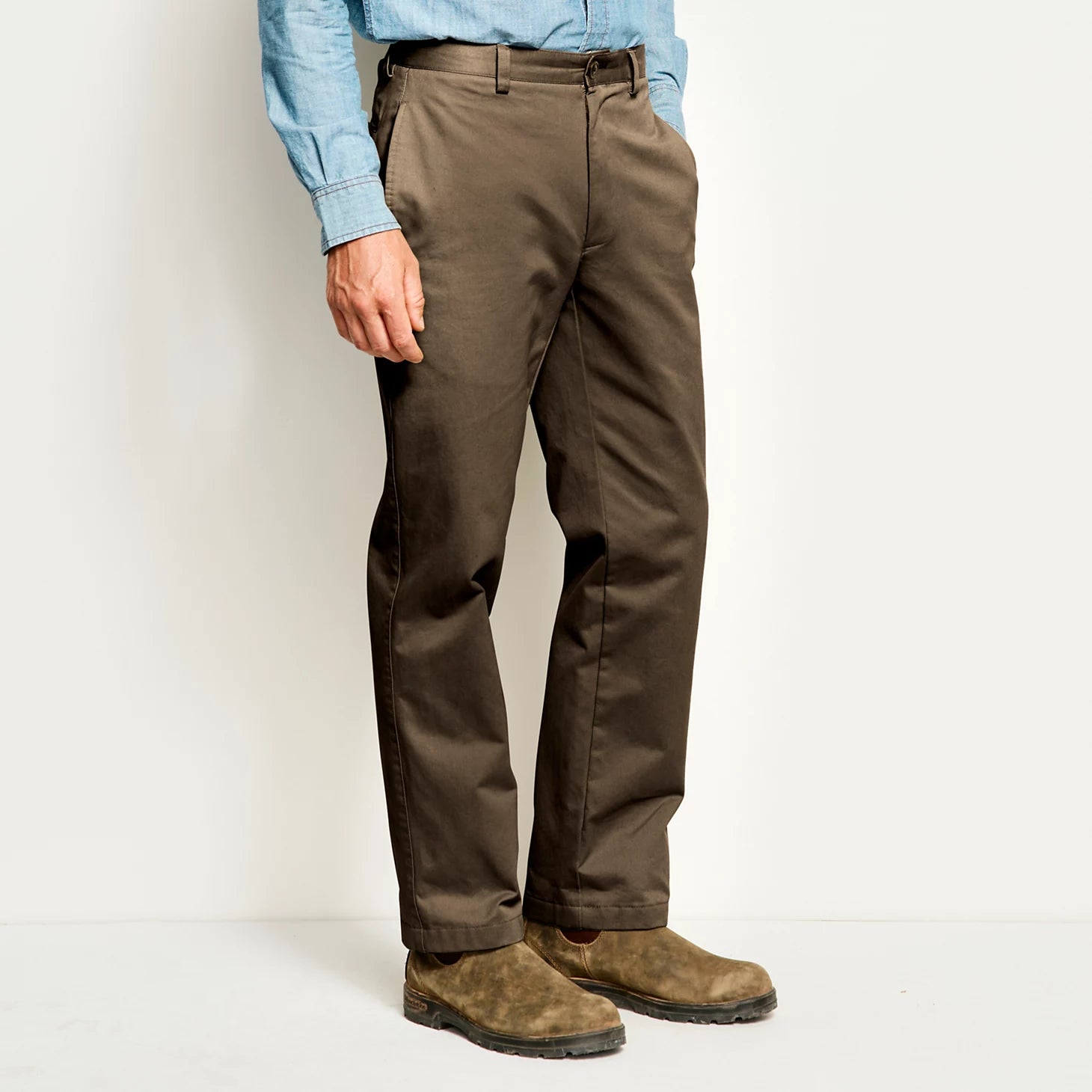 Ultimate Khakis Plain Front Pants / Orvis