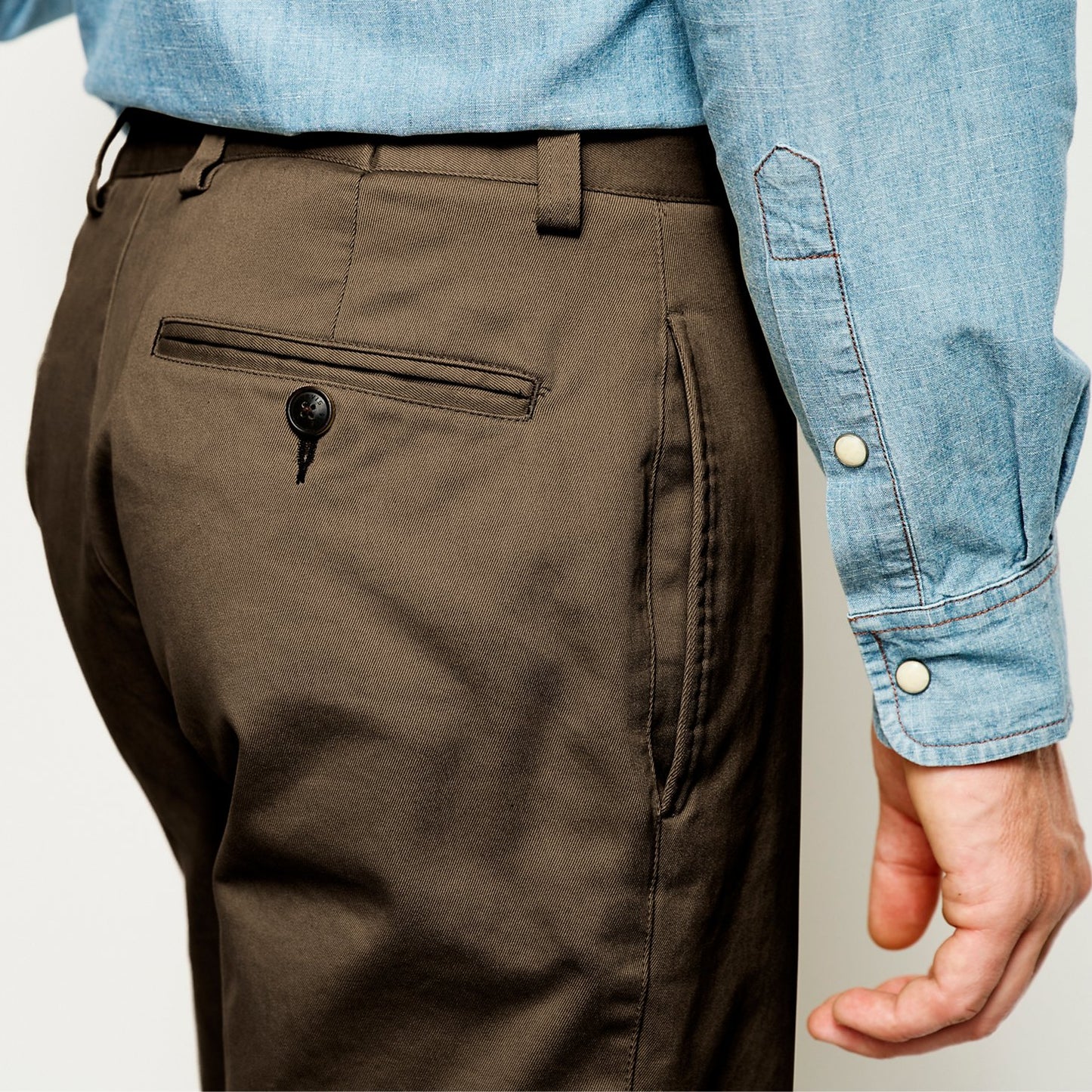 Ultimate Khakis Plain Front Pants / Orvis
